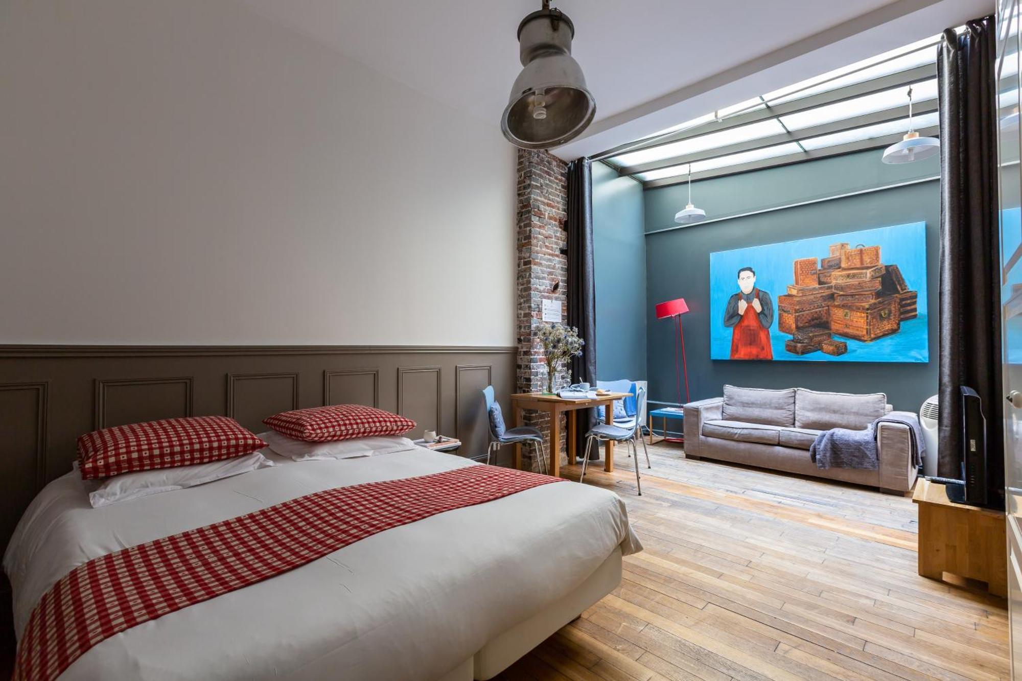 Ferienwohnung Artisan Lofts Near Marais Paris Exterior foto