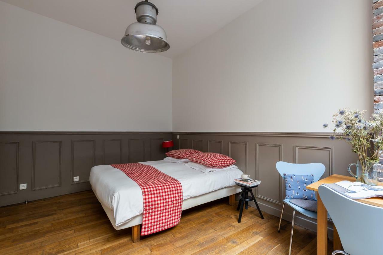 Ferienwohnung Artisan Lofts Near Marais Paris Exterior foto