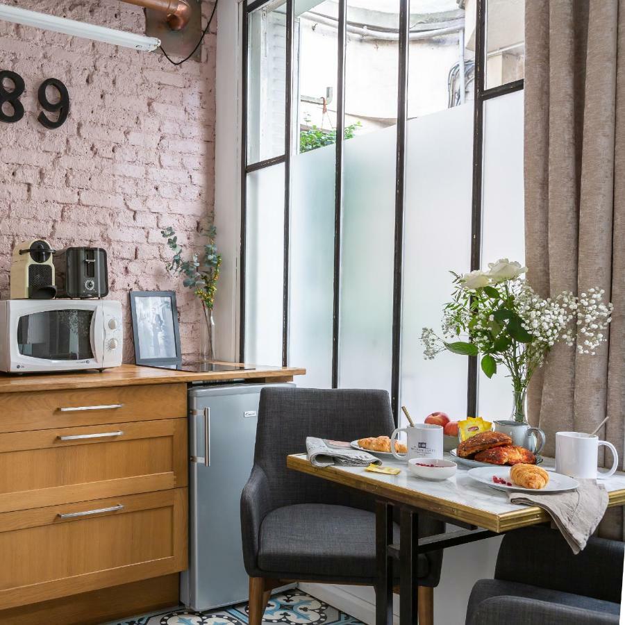 Ferienwohnung Artisan Lofts Near Marais Paris Exterior foto